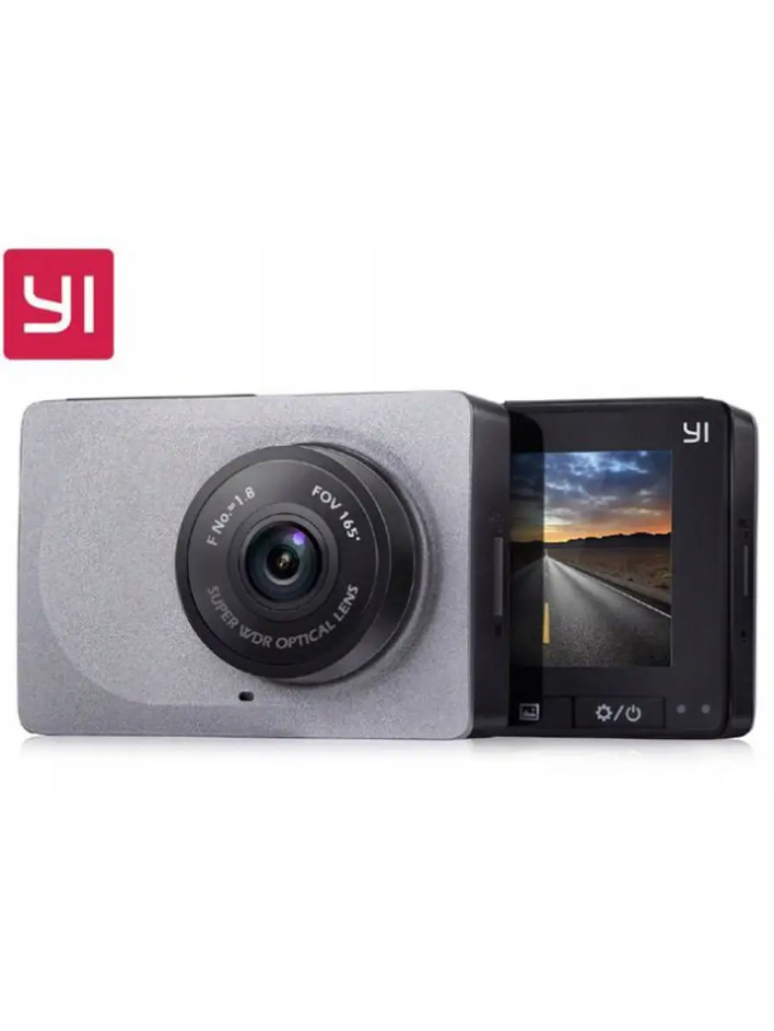 Автомобильные Видеорегистраторы Xiaomi Видеорегистратор Xiaomi Yi Smart Dash Camera 165° Новый, оригинал! Super HD, ADAS + Карта памяти 128Гб. Гарантия 6 мес