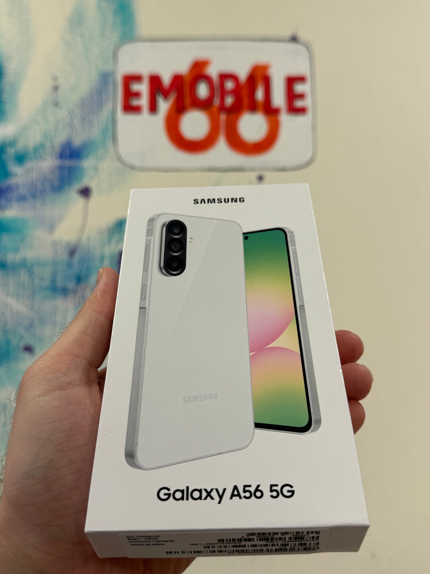 Смартфон Samsung Galaxy A56 5G, 8/128Gb, Awesome Lightgray/Серый, EU
