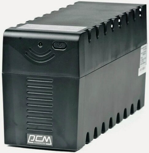 Изображение товара ИБП Источник бесперебойного питания Powercom Raptor RPT-600A EURO, линейно-интерактивный, 600 ВА, 360 Вт, 3 х CEE 7 (евророзетка)