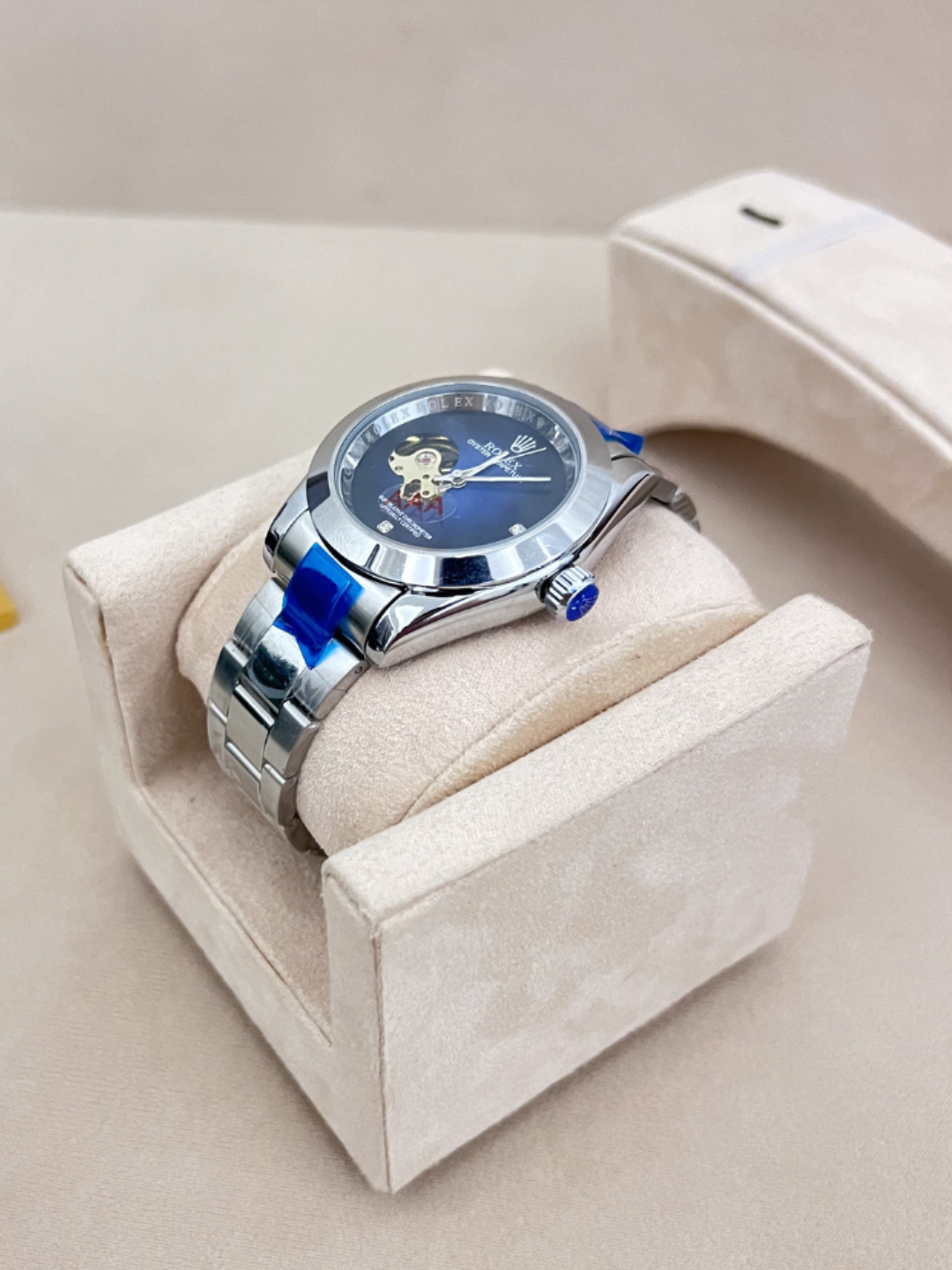 Наручные часы Классика, голубой, — фото 1