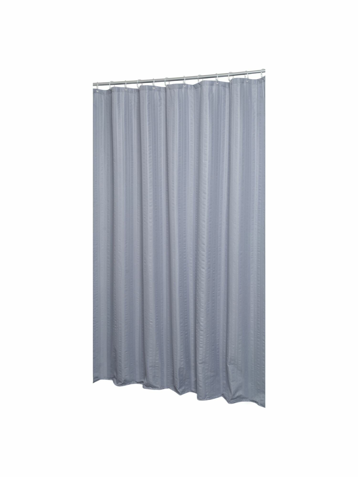Штора для ванной Swensa Swanny SWC-80-24-GRY 200x180 см полиэстер цвет серый