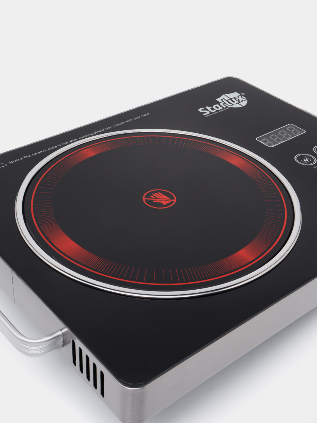 Инфракрасная панель Starlux, индукционная, 1 конфорка, черная — фото 1