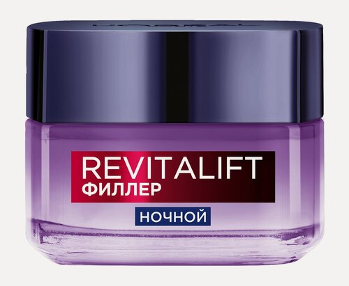 Изображение товара L'OREAL Крем ночной антивозрастной для лица Revitalift Filler заполняющий морщины, 50 мл