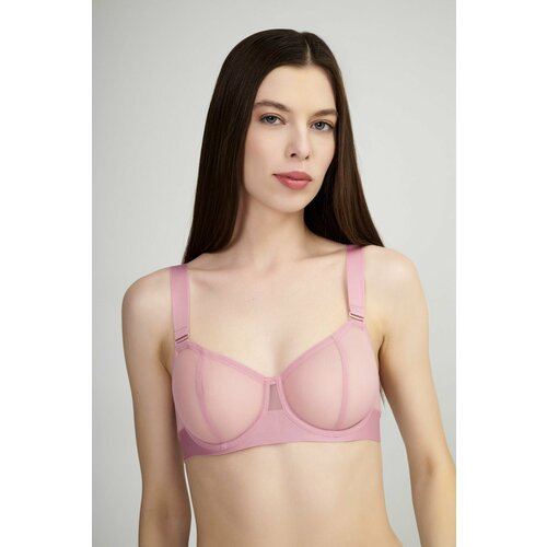фото Бюстгальтер dkny sheers, 1 шт., размер 36c, лиловый