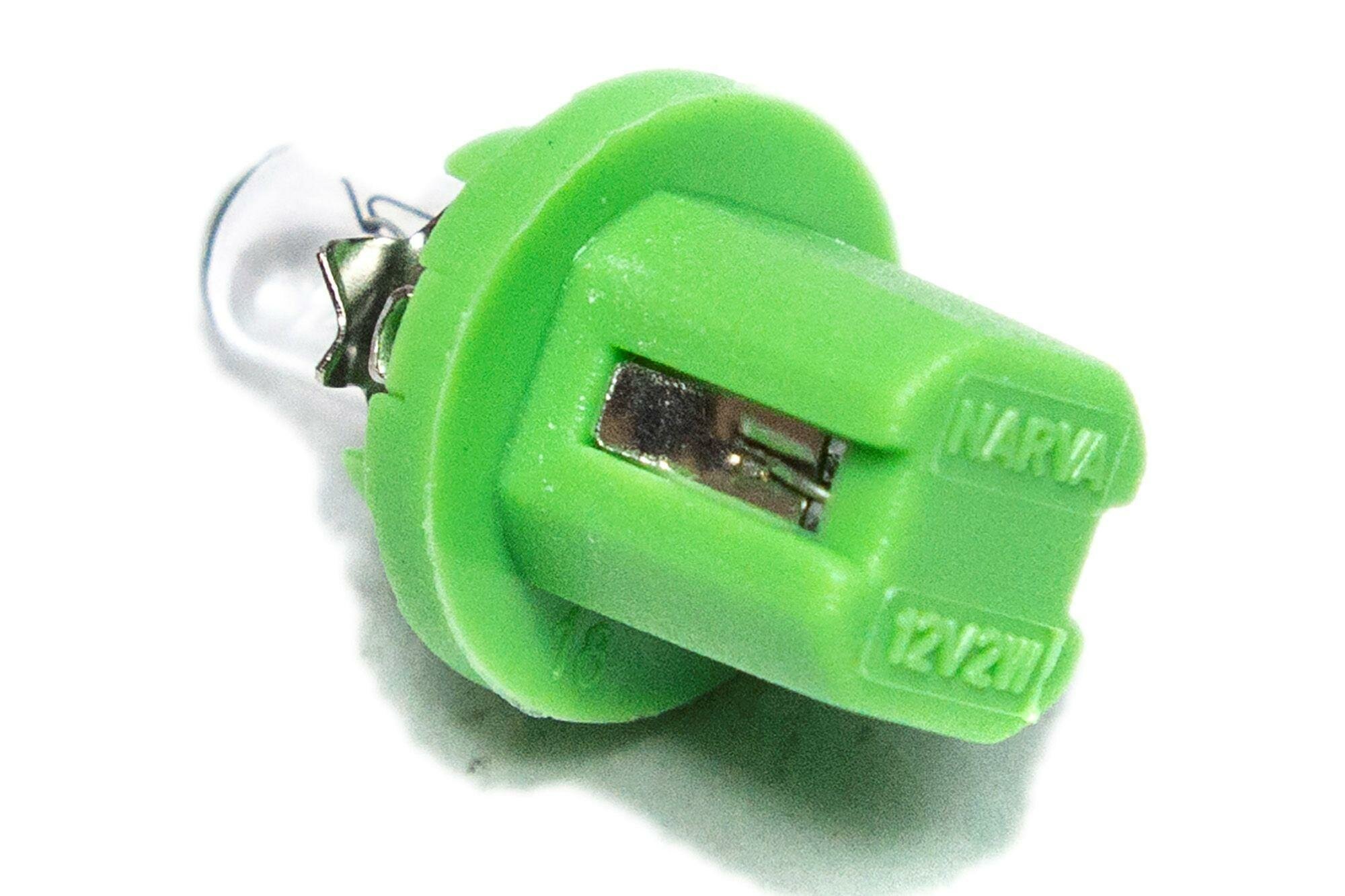 NARVA Лампа приборной панели (цоколь светло-зеленый) BAX2W 12V 2W 1шт. (коробка) 17057