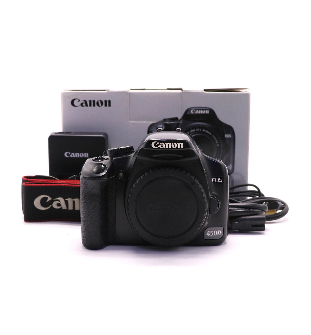 Canon EOS 450D body в упаковке (пробег 30455 кадров)