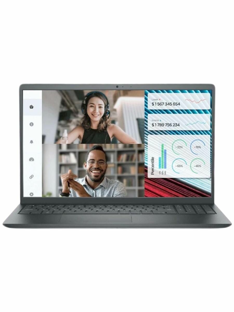 Ноутбук Dell Vostro 3520 N5305PVNB3520EMEA01/15.6"/1920x1080 пикс./VA/Core i7/Intel Iris Xe Graphics/16ГБ/512ГБ/Windows 11 Pro