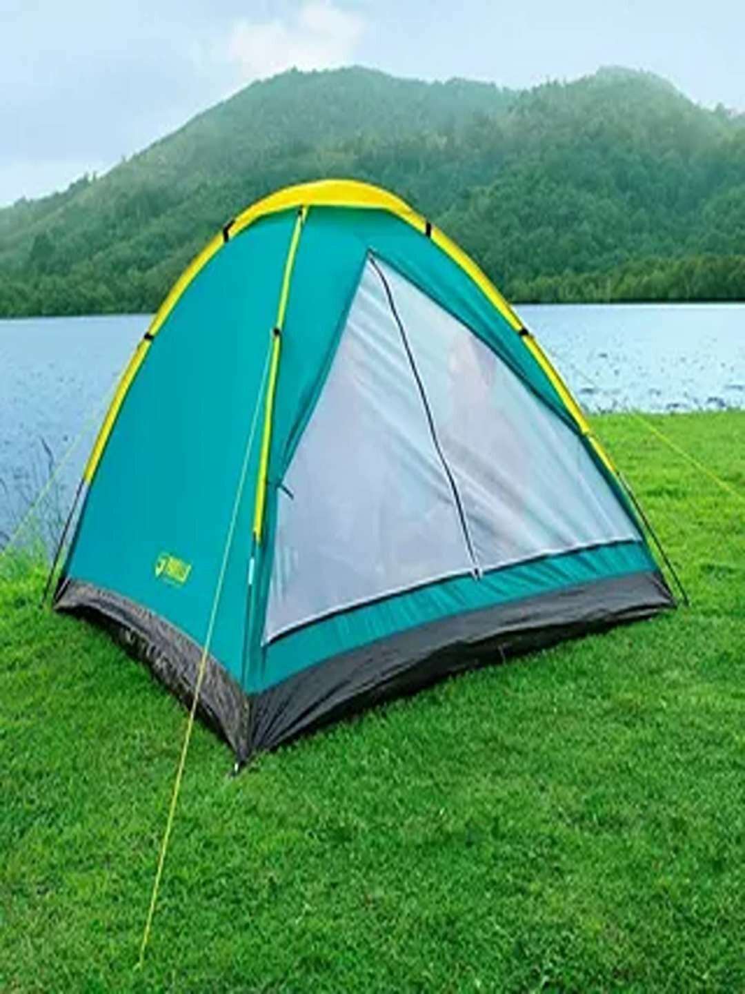 Палатка "Coolground", 3 местная, 210 см x 210 см, 120 см, полиэстер, 1 слой