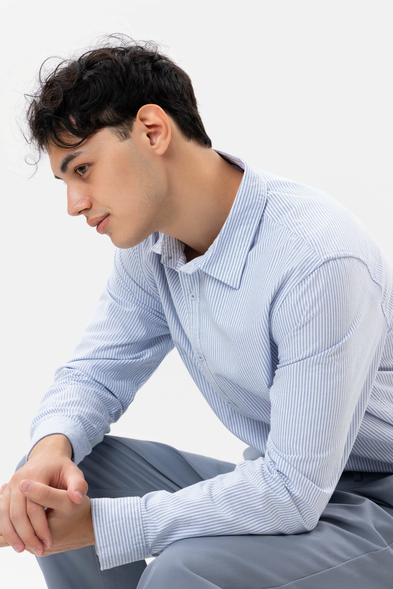 Рубашка TERRA PRO, размер S, blue — фото 1