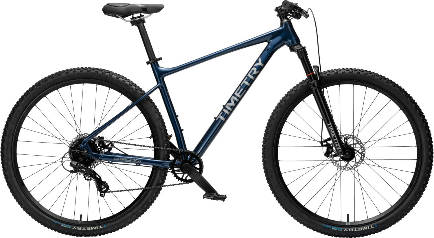 Велосипед горный Timetry TT419, 8 скоростей, колёса 29", синий, рама 17"