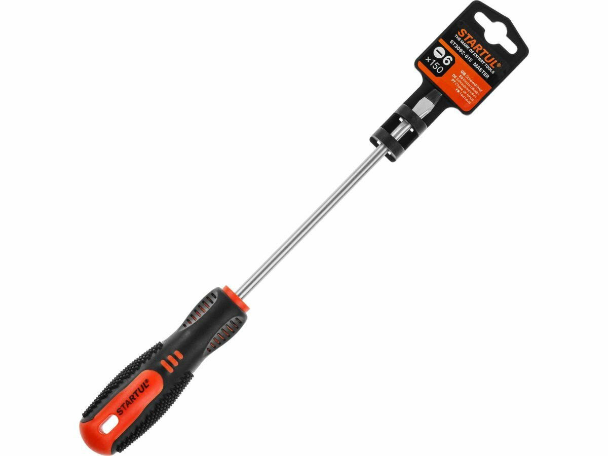 Отвертка шлицевая SL6 150 мм STARTUL Master (ST3092-615)
