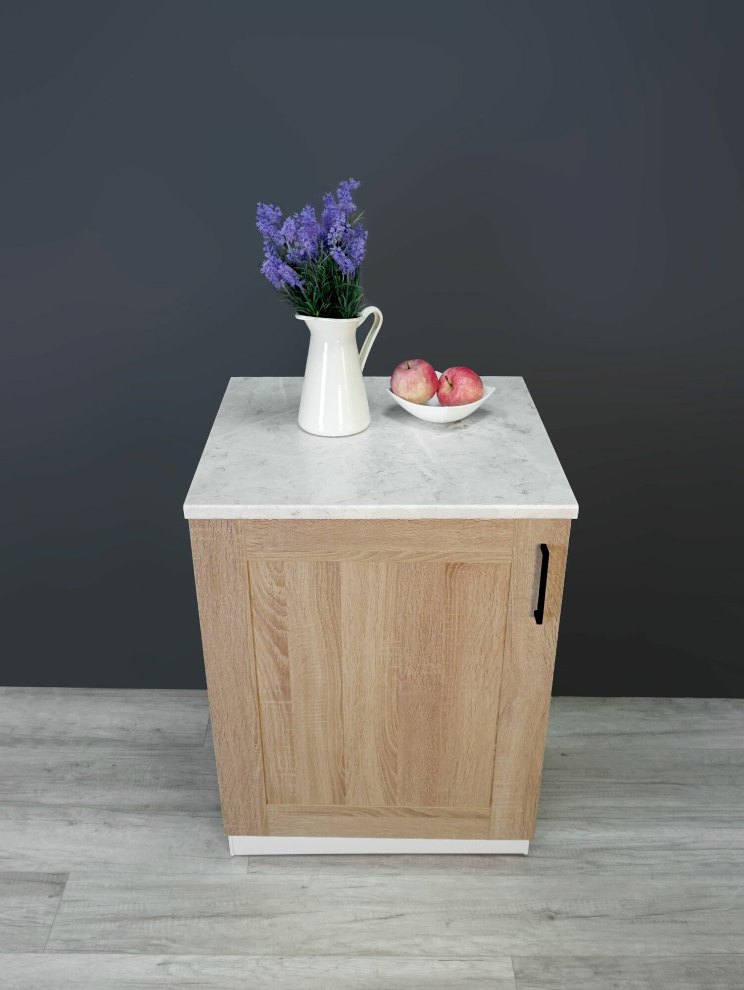 Кухонный гарнитур VITAMIN шкаф модульный кухонный с полкой без столешницы ЛДСП Цвет 