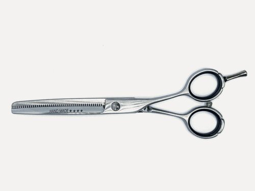 Изображение товара Парикмахерские ножницы Cobalt Osari60, сталь, 45 зубьев, серебристый, в чехле