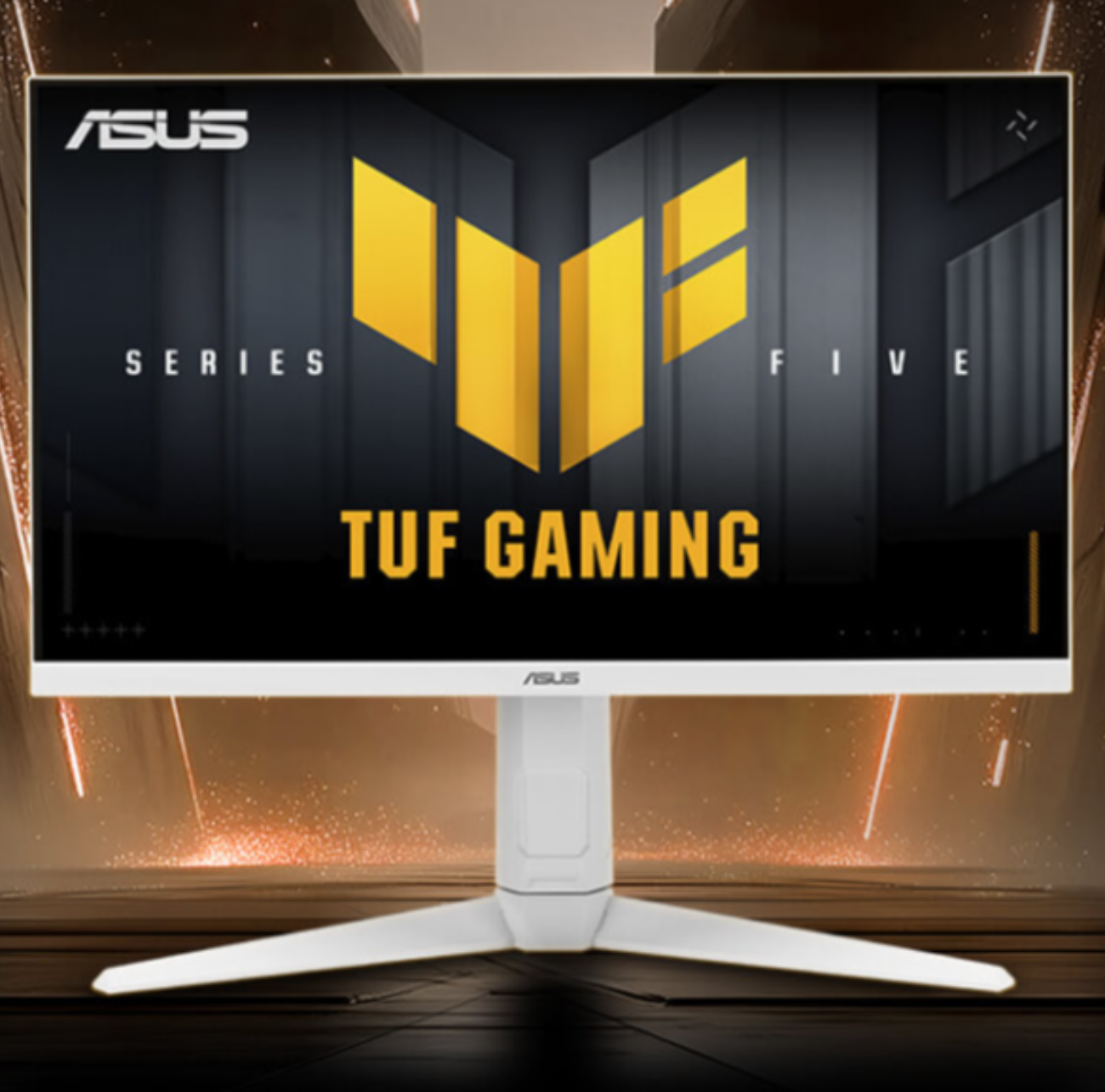 Игровой монитор Asus TUF Gaming Series Five VG27AQML5A White, 27", 2560х1440, 300Гц, 0,3ms, FreeSync Premium, ИИ