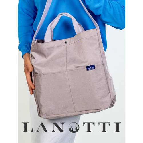 Сумка шоппер LANOTTI, синий