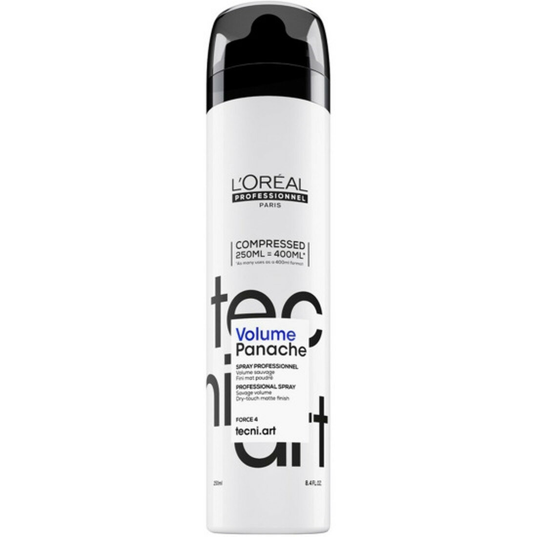 Сухой спрей для волос L`oreal Professionnel Tecni.Art Savage Panache Pure сильной фиксации, с пудровой текстурой, 250 мл