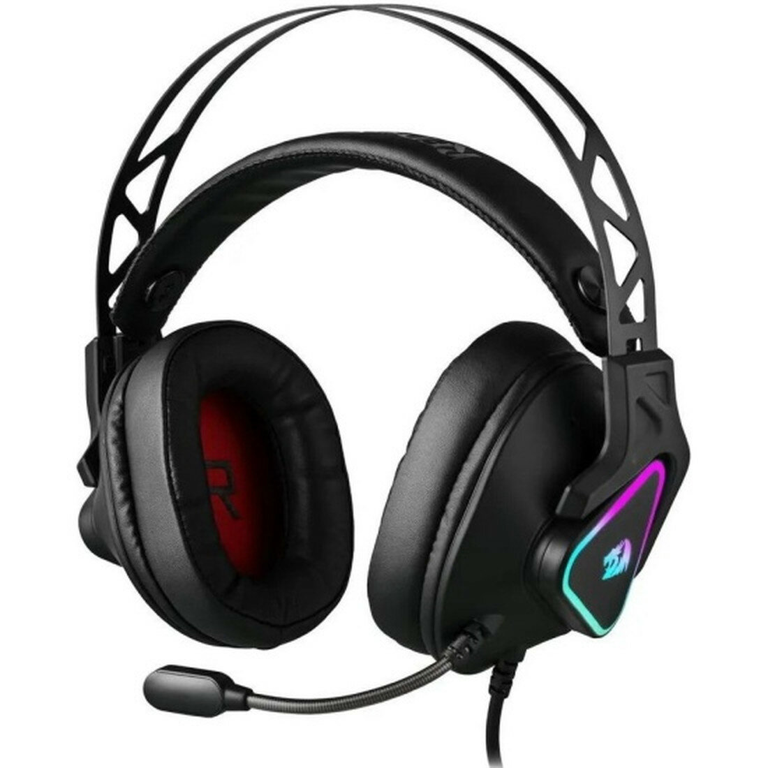 Гарнитура Redragon Defender Cadmus 70712, проводная, 7.1, USB, черная