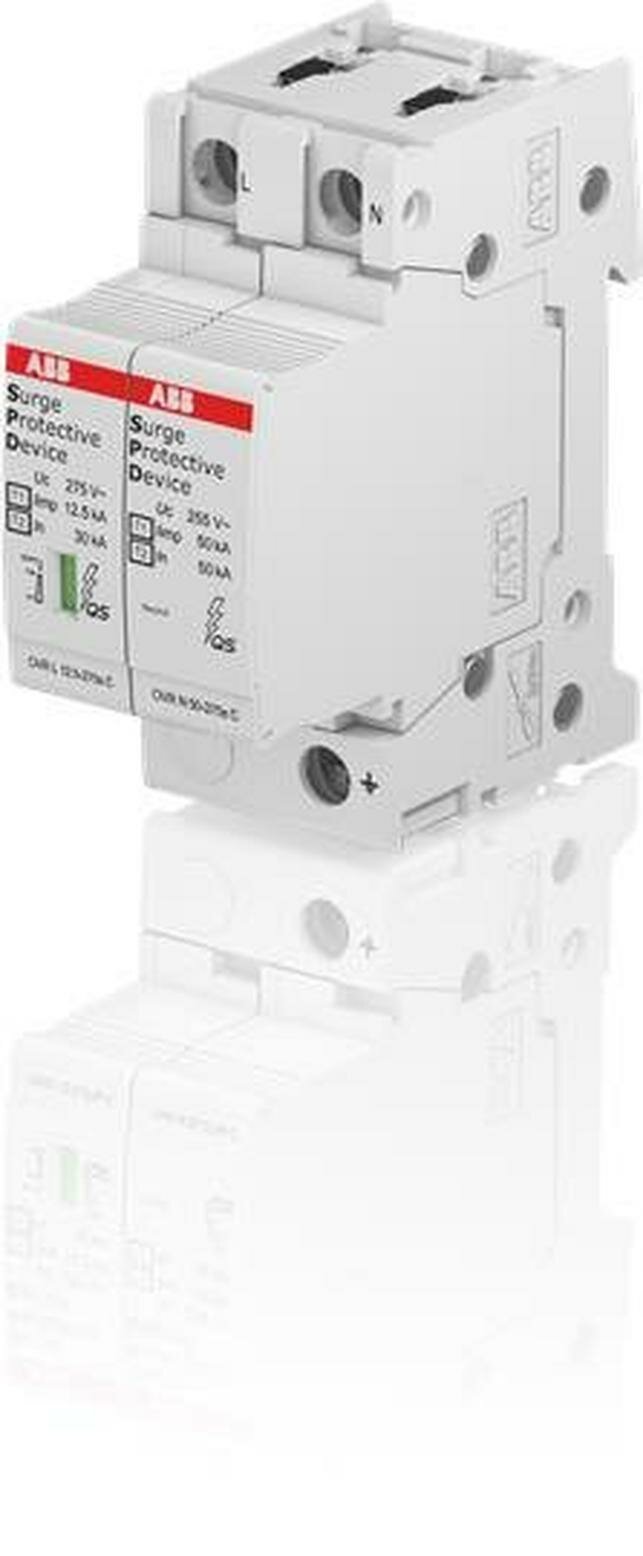 УЗИП ABB OVR T1-T2, 2 полюса, защита от импульсных перенапряжений