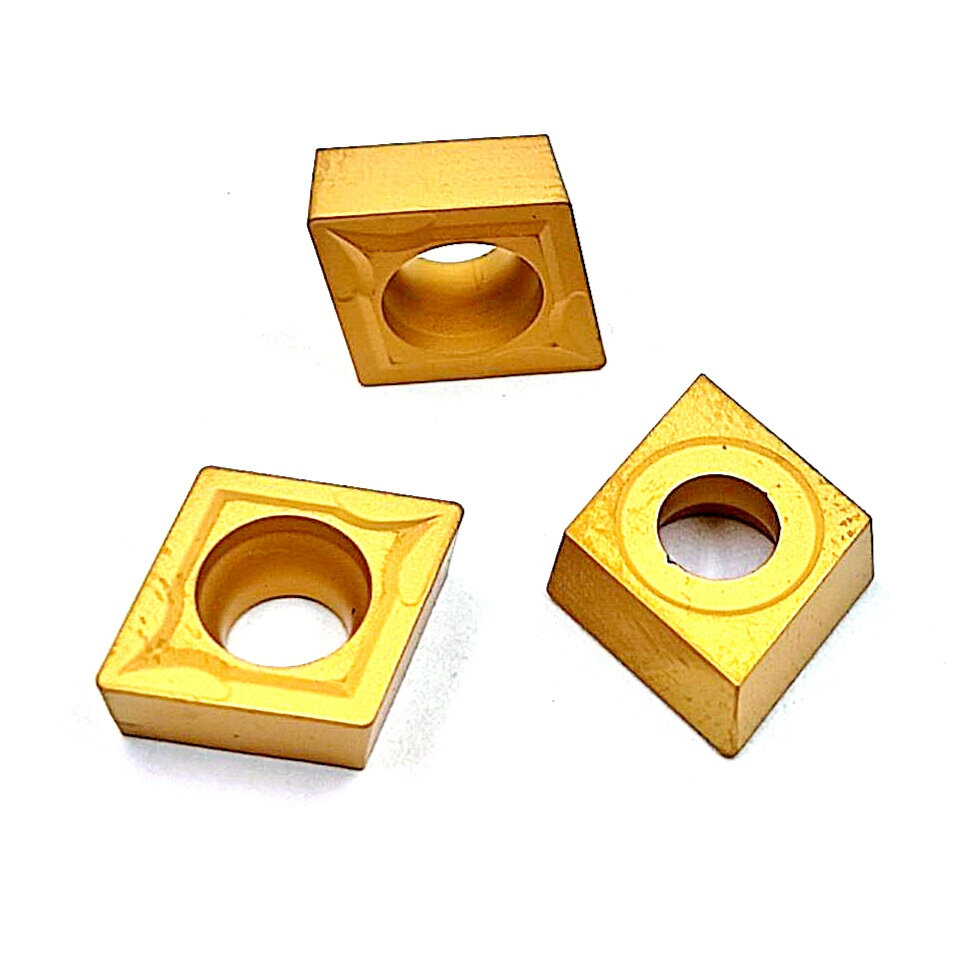 Пластина ромб с зад. углом CCMT 09T304-XM материал обработки- сталь