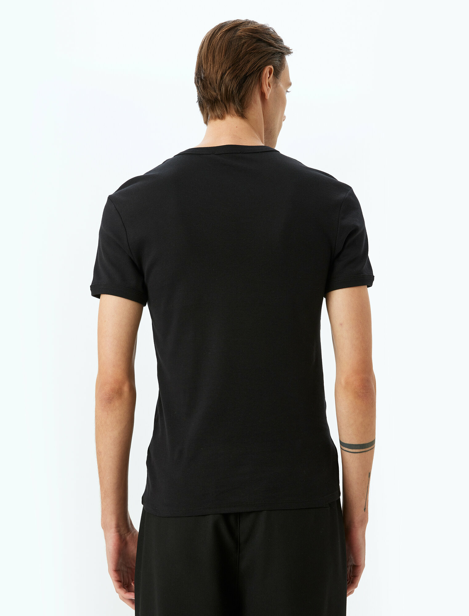 Футболка KOTON, размер M, черный — фото 1