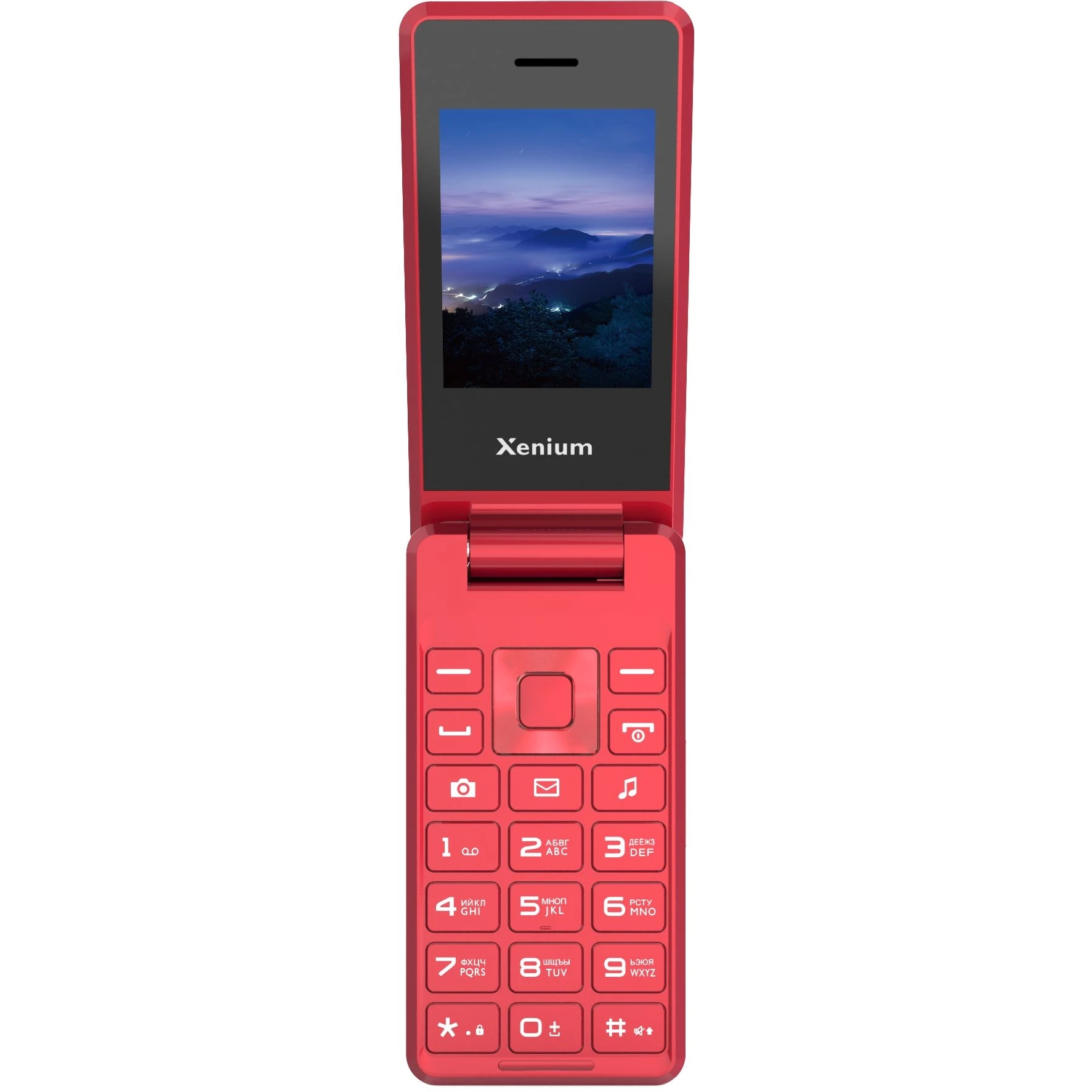 Мобильный телефон Philips Xenium X600 Red
