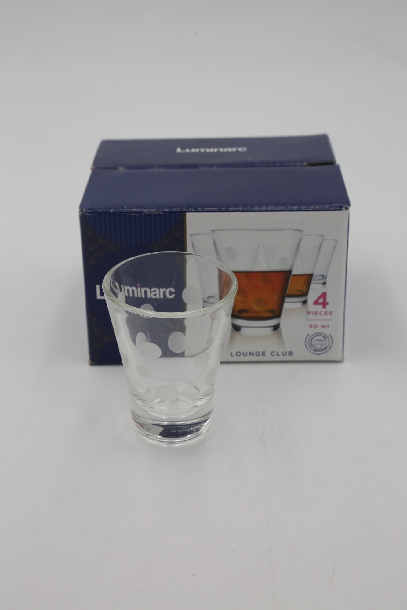 Стопка LUMINARC "лаунж клаб" P2835 50мл 4шт 4х12