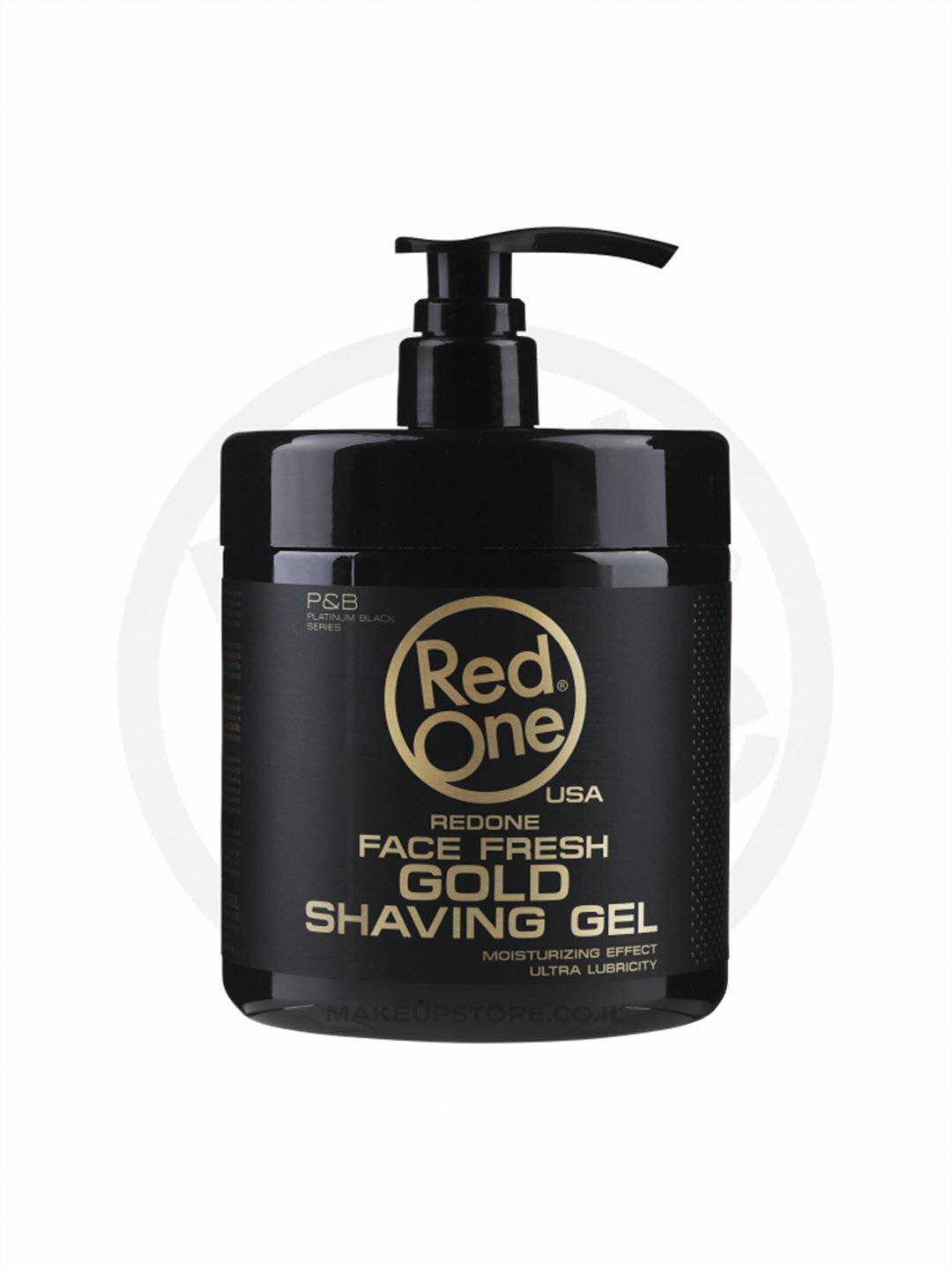 Гель для бритья RedOne Face Fresh Gold Platinum Black Series, 1000мл