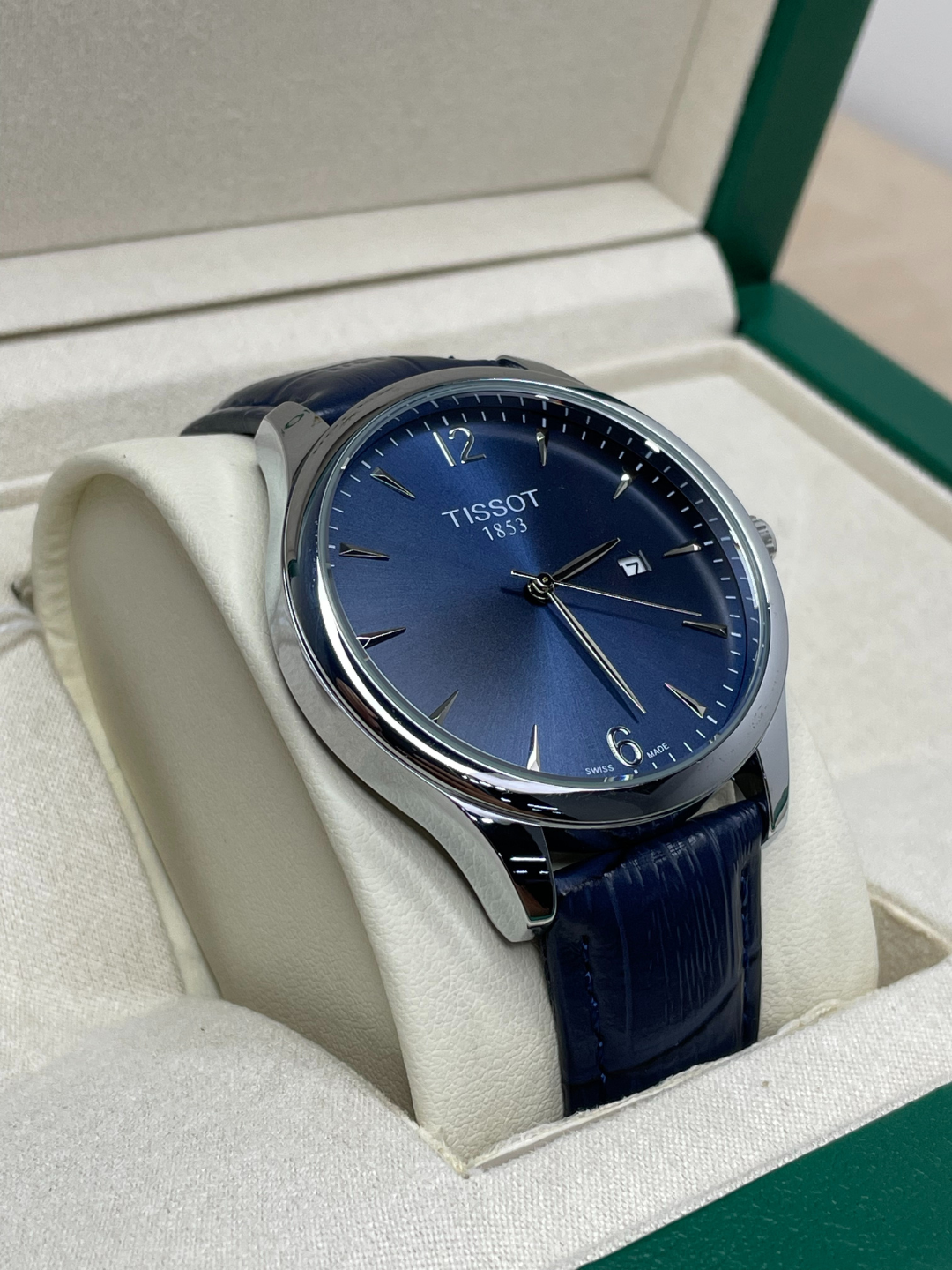 Наручные часы Классика, 331731 серебристый/черный — фото 1