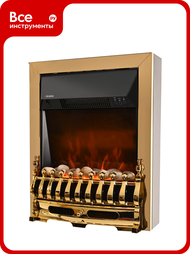 Электрокамин PLANTA PFP-FS400 золото PFP-FS400-gold