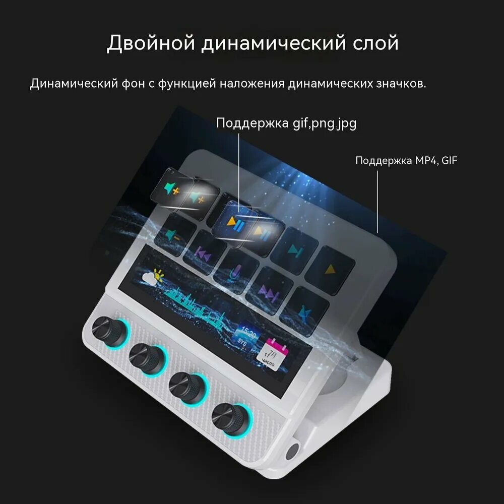 Mirabox N4 Pro: Настольная консоль Stream Deck с визуальным