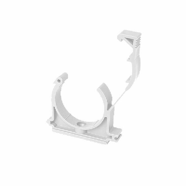 Клипса с защелкой для крепления ППР труб Ø 40 TIM P40-2