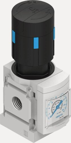 Изображение товара Регулятор давления Festo 529419 MS4-LR-1/4-D7-AS, G1/4 c манометром, G1/4, 12 bar.