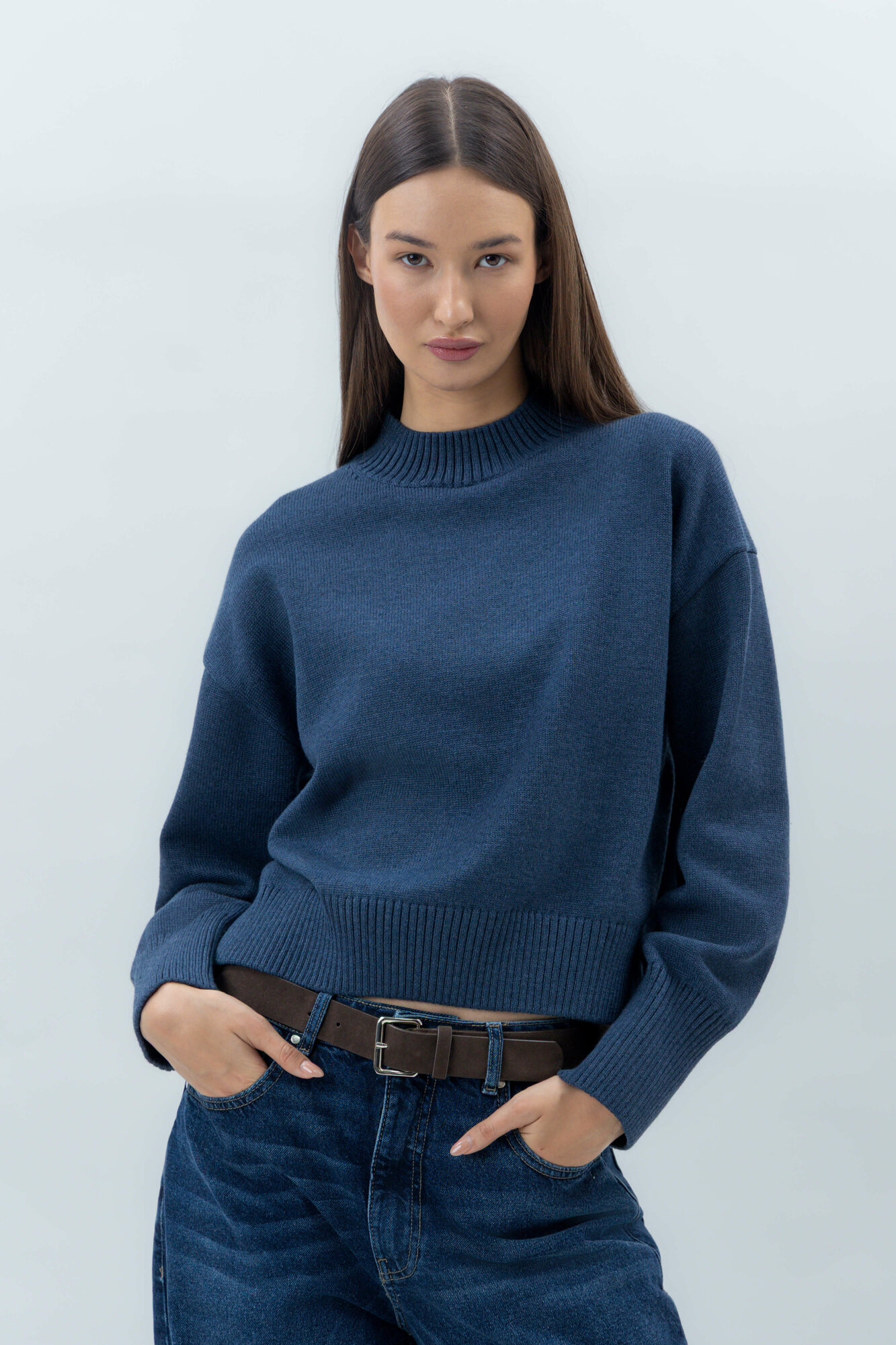 Джемпер TERRA PRO, размер M, navy — фото 1