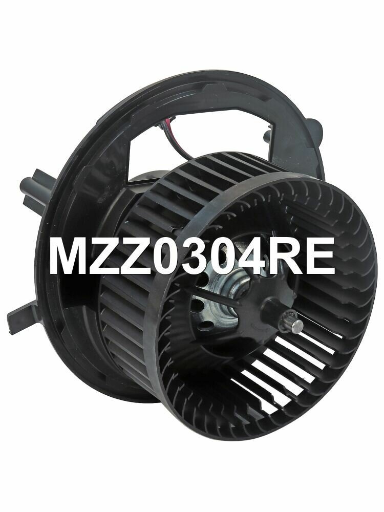 Мотор печки c крыльчаткой без резистора Krauf MZZ0304RE для Skoda Octavia Kodiaq