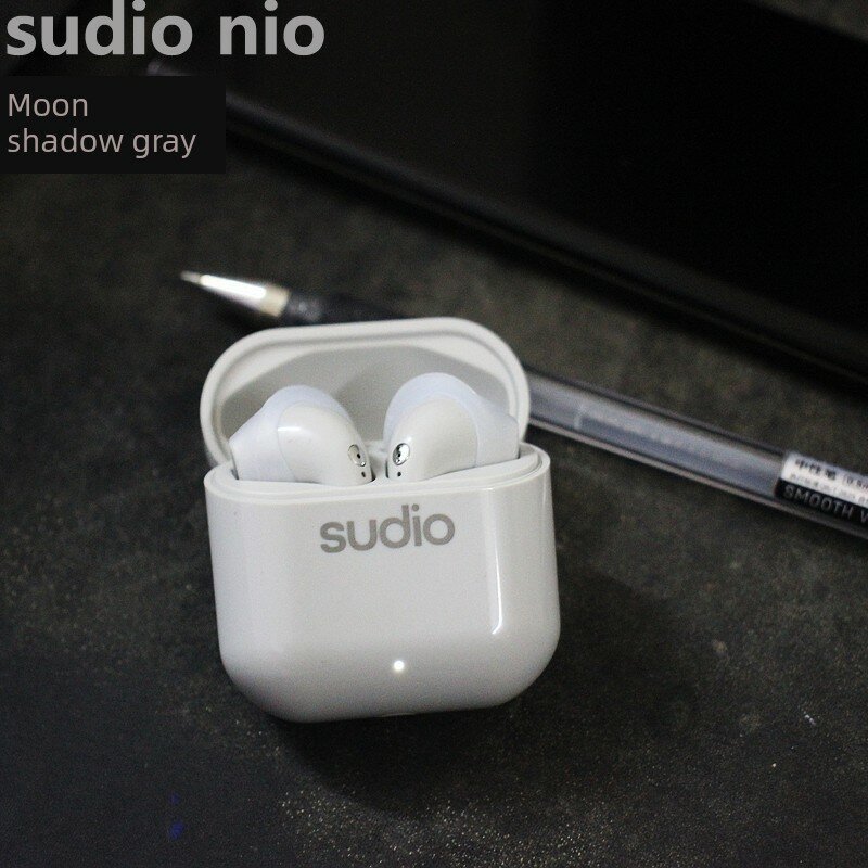 SUDIO NIO беспроводные наушники Bluetooth водонепроницаемые вставные с шумоподавлением для бега с зарядным кабелем -