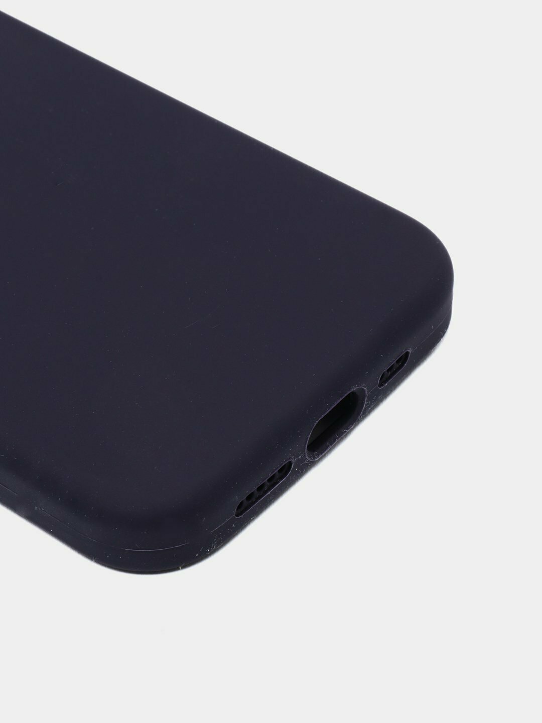 Чехол силиконовый Аметистовый на модель телефона Iphone 15 Pro Max — фото 1