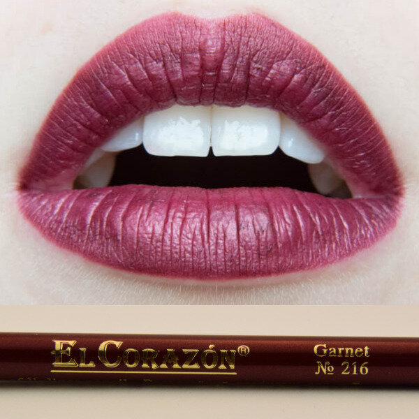 El Corazon Карандаш для губ №216 Gamet — фото 1