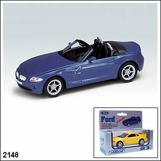 Игрушка Welly 42328C Велли Модель машины 1:34-39 BMW Z4 (CONVEERTIBLE) - фото №13