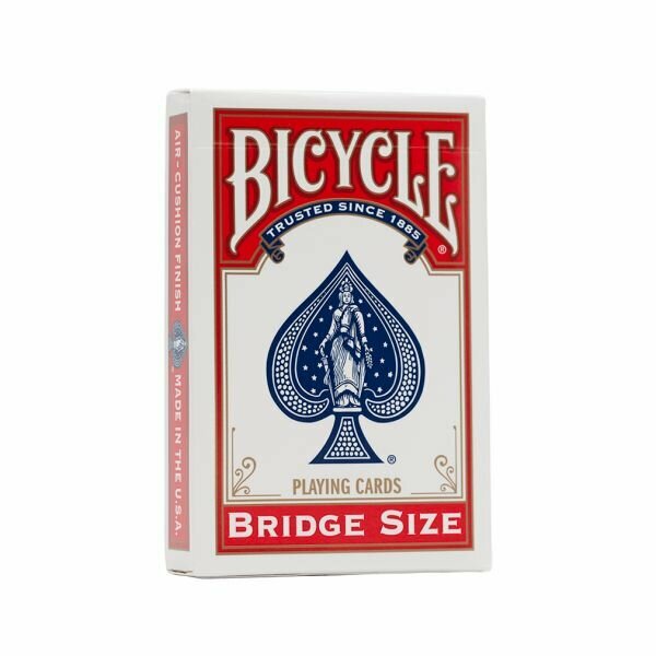 Карты "Bicycle Rider Back Bridge Size red"