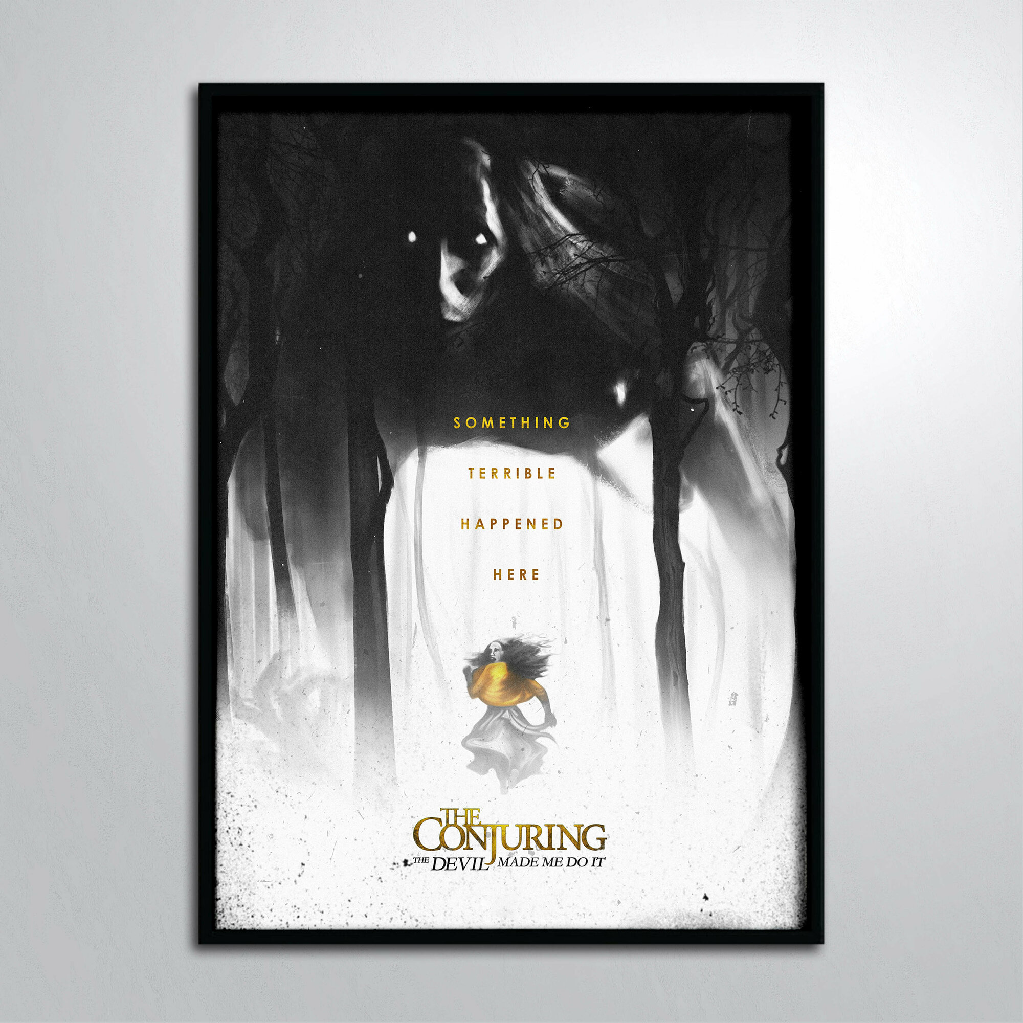 Постер без рамы/Заклятие Рисунок The Conjuring