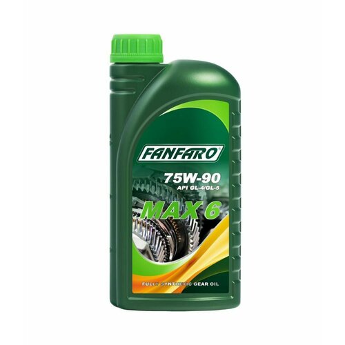 Трансмиссионное масло FANFARO MAX 6 75W-90 GL-5 850₽