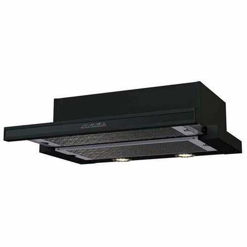 Встраиваемая вытяжка KRONASTEEL KAMILLA sensor 600 черный 2 мотора 50000000₽