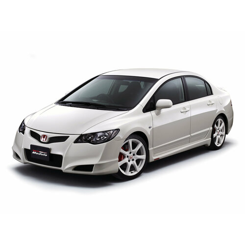 Комплект ремонтных арок на автомобиль Honda Civic 8 4d (хонда цивик 4д) оцинкованная сталь 0.8 мм