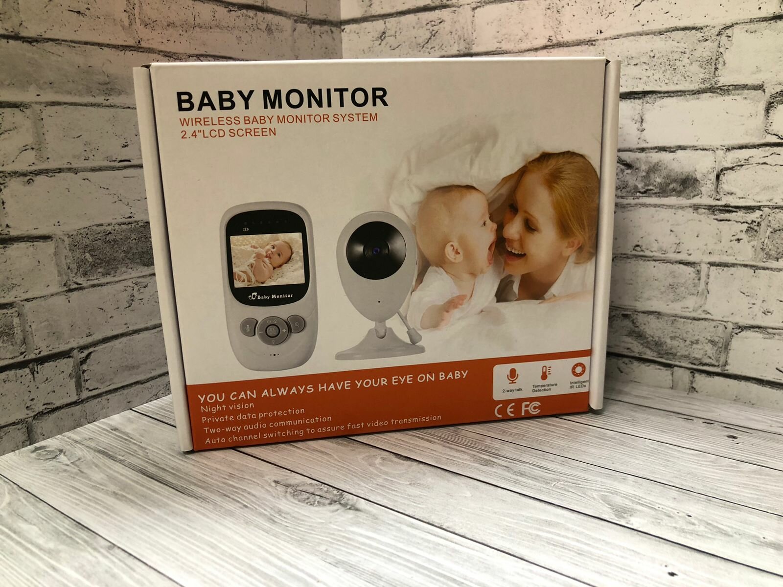 Видеоняня Digital Video Wireless Baby Monitor 2.4 TFT LCD Monitor