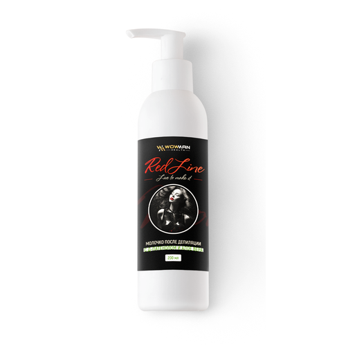 Молочко после шугаринга и депиляции с Алоэ вера WowMan REDLine Milk After 3200₽