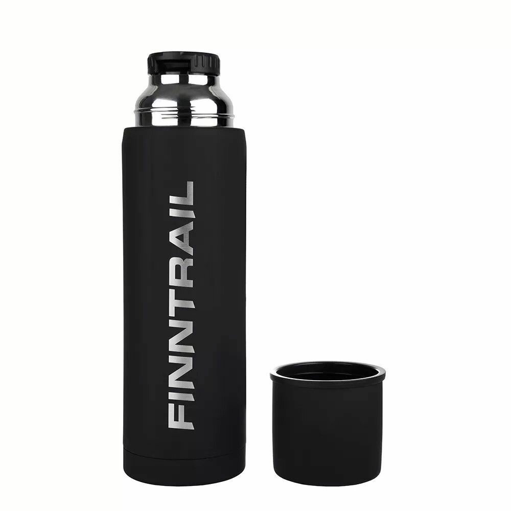 Термос FINNTRAIL Bullet 1007 Graphite 1.3 л — походный, для рыбалки и охоты — фото 1