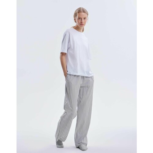 фото Брюки gloria jeans, размер m/170 (44), белый/серый