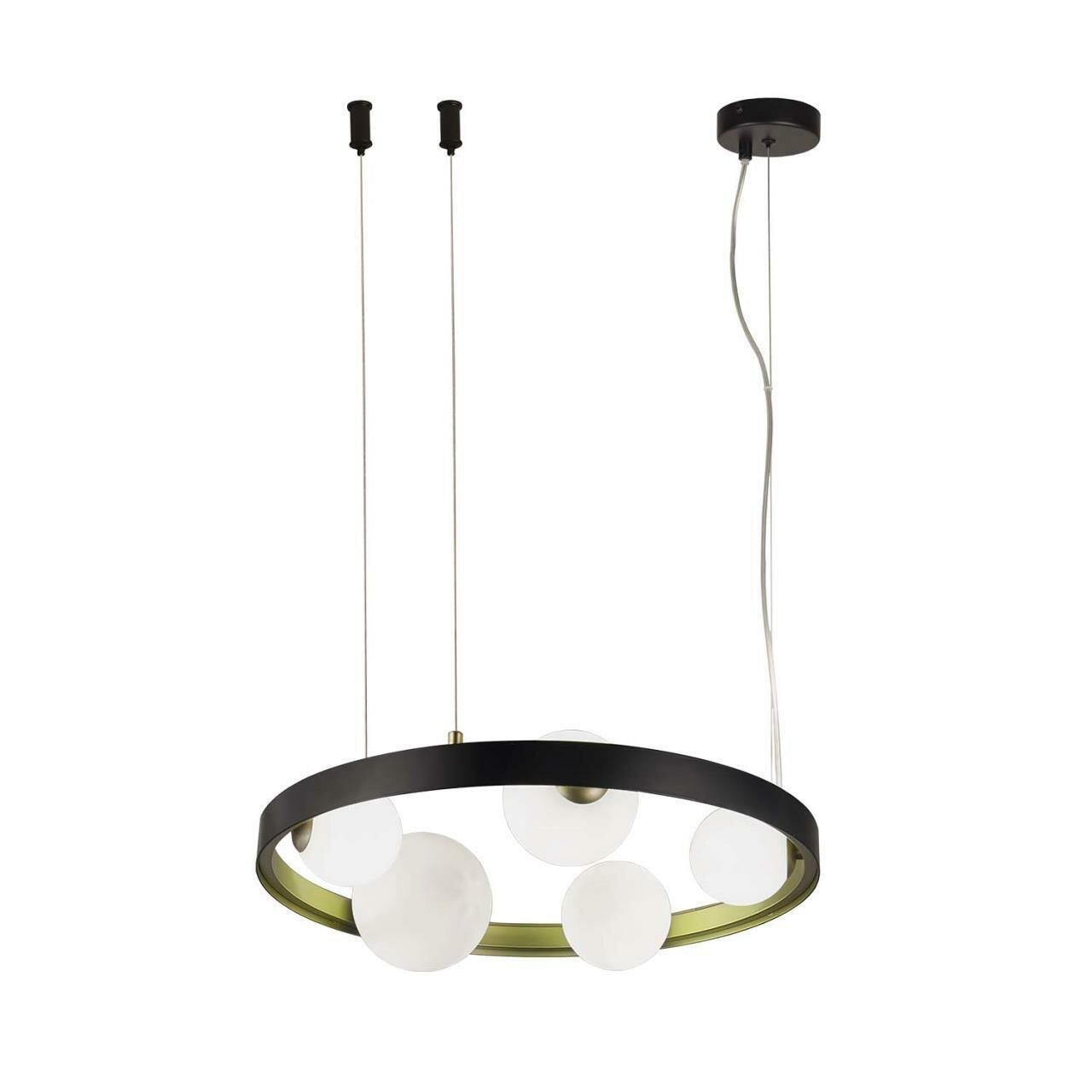 Подвесная люстра F-Promo 4628-5P Shanku 5*G9*28W D550*H200/1500мм