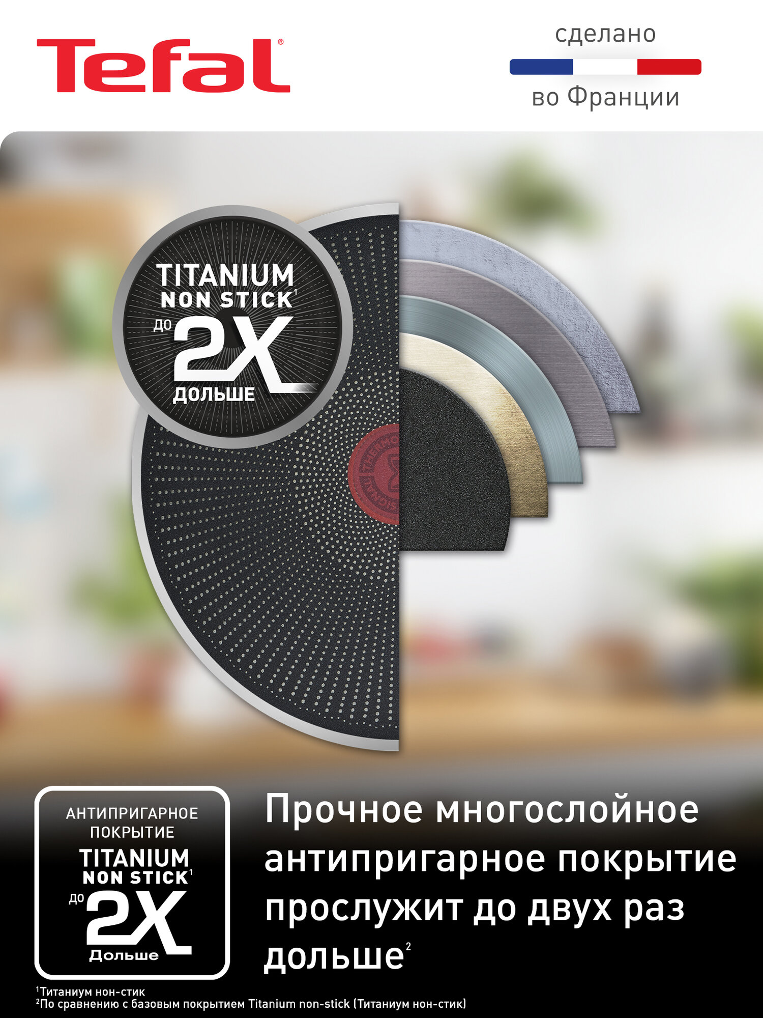 Сковорода блинная Tefal Easy Chef G2703872 — фото 1