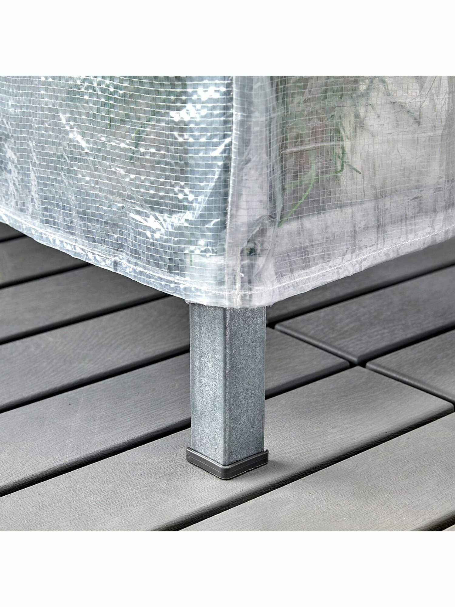 Чехол для дома и улицы 60x27x140 см 2 шт. прозрачный IKEA HYLLIS хиллис — фото 1